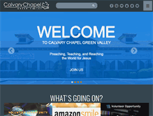 Tablet Screenshot of ccgreenvalley.org